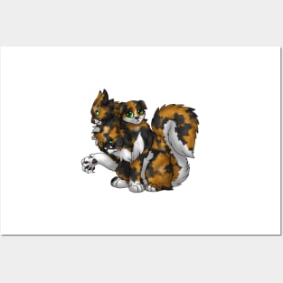 CerPURRus: Tortoiseshell Posters and Art